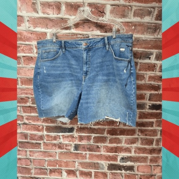 Ava & Viv Pants - Women's AVA & VIV High Rise Stretch Denim Shorts‎ 22W